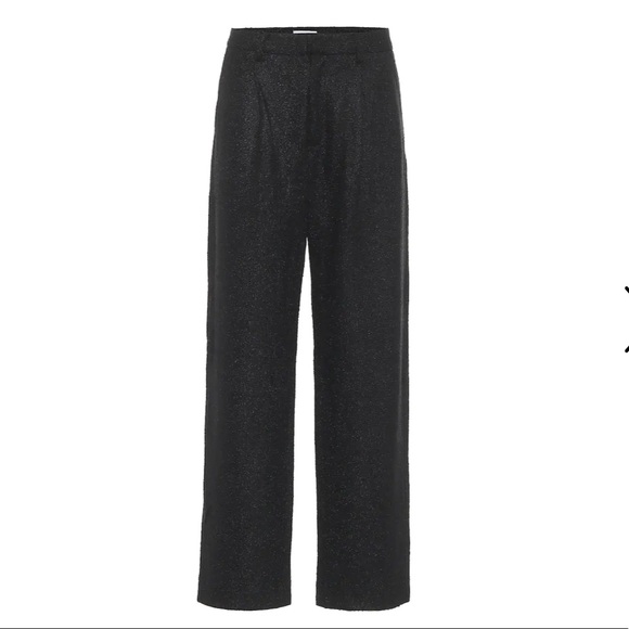 DEVEAUX NEW YORK Nicola high-rise straight tweed pants Size 4